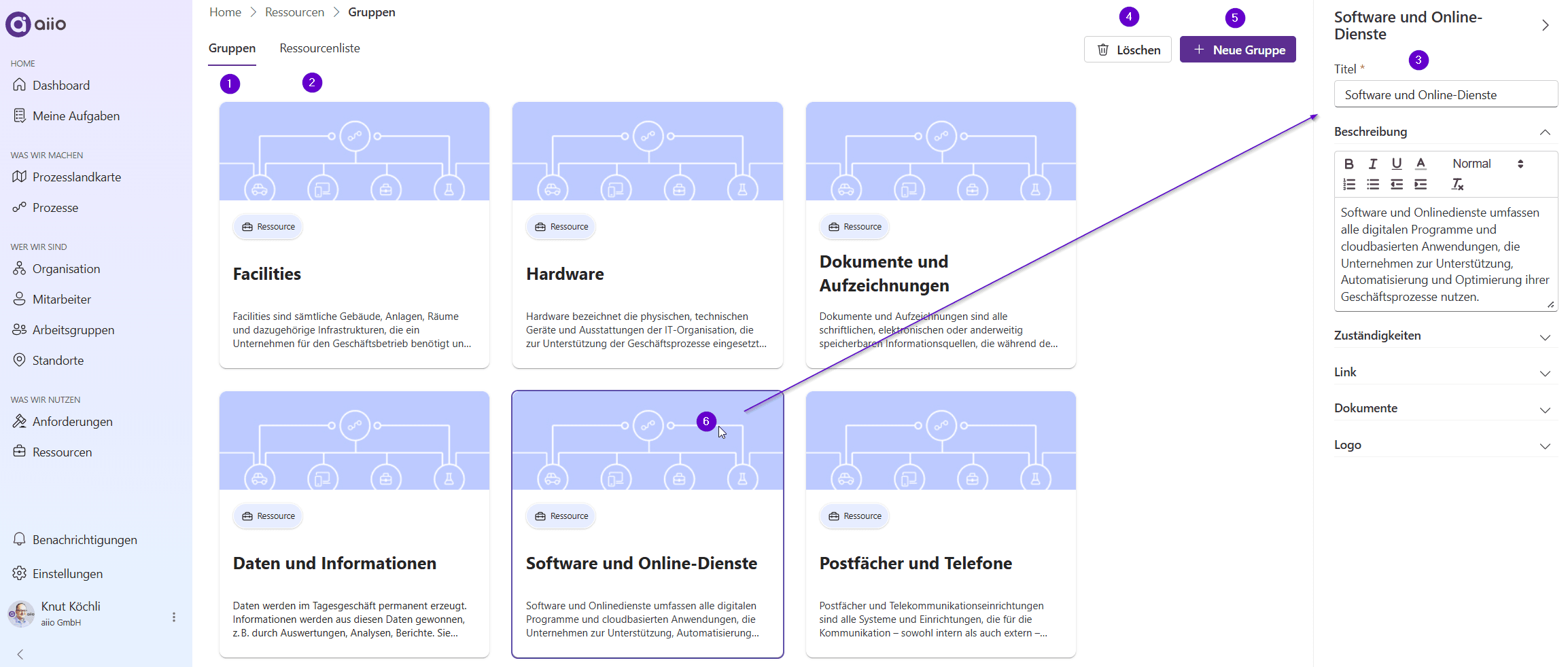 Resource Groups and Resources | aiio Documentation